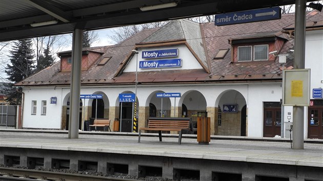 Vlakov ndra v Mostech u Jablunkova.