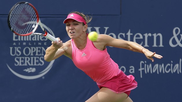 MM. Simona Halepov na turnaji v Cincinnati.