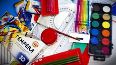 kolní poteby (Ilustraní snímek)