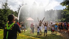 Atmosféra na festivalu Krytof Kemp na Konopiti (9. srpna 2014)