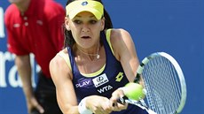V AKCI. Polská tenistka Agnieszka Radwaská ve finále turnaje en v Montrealu.