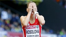 BRAMBOROVÁ DENISA. Denisa Rosolová doběhla ve finále 400 metrů překážek na ME v...