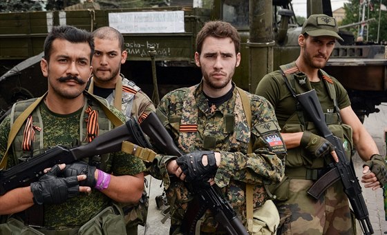 Za separatisty z Donbasu bojují i Francouzi Guillaume, Michel, Victor a Nicolas.