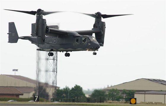 Konvertoplán CV-22B Osprey 352. skupiny speciálních operací USAF