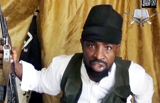 Abubakar Shekau, šéf islamistů z radikálního hnutí Boko Haram