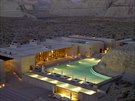Hotel Amangiri v americkém stát Utah nabízí ubytování v tsné blízkosti Grand...
