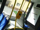 Oznaova  jízdenek v autobusu