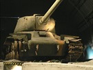 IS-122 ped restaurováním v leanské expozici.