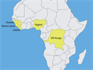 Kde v Africe zabíjí virus ebola