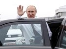Ruský prezident Vladimir Putin dorazil do Minsku. (26. srpna 2014)