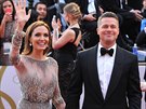 Angelina Jolie a Brad Pitt na pedávání Oscar