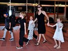 Angelina Jolie s dětmi (2014)