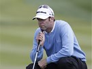 Bradley Dredge na turnaji European Tour ve Vysokém Újezdu.