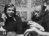 Václav Havel a Frantiek Kriegel