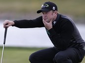 Jamie Donaldson na turnaji European Tour ve Vysokm jezdu.