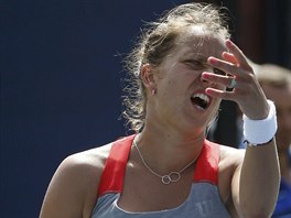 DINA. esk tenistka Barbora Zhlovov-Strcov postoupila do 3. kola US Open.