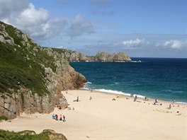 Porthcurno Beach, Cornwall, jiní Anglie