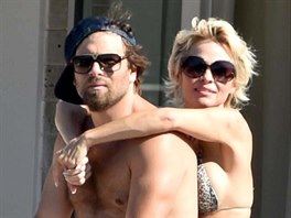 Pamela Andersonov a Rick Salomon dva tdny po podn dosti o rozvod