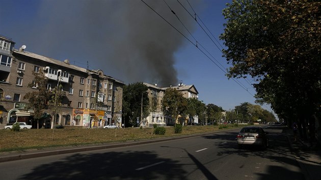 V Doněcku je ostřelování na denním pořádku (28. srpna 2014)