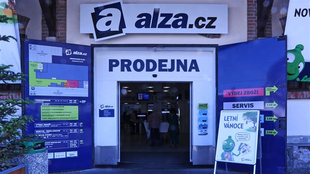 On-line prodejce elektroniky Alza.cz. Ilustran snmek