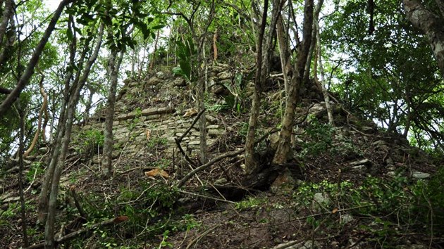 Objevit starodvn maysk msto Lagunita v pralese na poloostrov Yucatn trvalo 40 let.