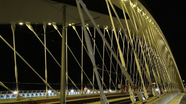 Mostní konstrukce je dlouhá 250 metrů a široká 36,2 metru. Rozpětí hlavního pole činí 200,4 metru, což je při dvacetimetrovém vzepětí naprosto unikátní parametr. Poměr mezi vzepětím a rozpětím je totiž neslýchaných 1:10. Laicky řečeno, most má jeden z nejplošších oblouků z podobných již ve světě realizovaných konstrukcí.