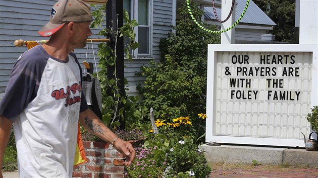 Lid v Rochesteru vyjaduj podporu rodin zavradnho novine Jamese Foleyho.