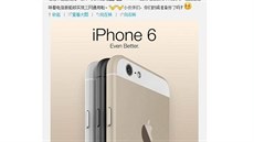 iPhone 6 "pedstavený" operátorem China Telecom