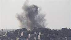 Kouř v Gaze (20. srpna 2014).