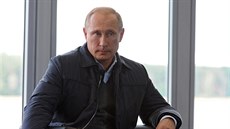 Ruský prezident Vladimir Putin p�i setkání s mláde�níky u jezera Seliger (29....