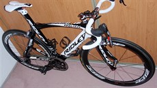 �pi�kové závodní kolo Ridley Noah, které n�kdo v sobotu ukradl v Ostrav�-Porub�.