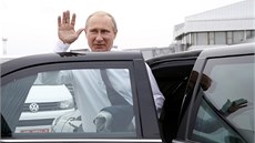 Ruský prezident Vladimir Putin dorazil do Minsku. (26. srpna 2014)