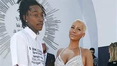 Wiz Khalifa a Amber Rose na cenách MTV 2014