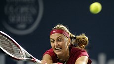 DOSÁHNU. Petra Kvitová v semifinále turnaje v New Havenu. 