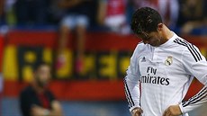 Cristiano Ronaldo z Realu Madrid je zklamaný z porážky ve španělském...