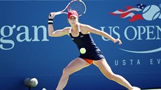 Francouzská tenistka Alize Cornetová v duelu s Lucií afáovou.