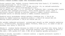Fale�ná výzva k úhrad�, rozesílaná jako spam 25. srpna 2014.