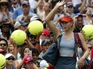 DÍKY, AU! Ruská tenistka Maria arapovová opoutí US Open po osmifinálové...