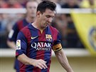 NEPROSADIL SE. Lionel Messi (vpravo) Villarrealu gól nevstelil, Barcelona...