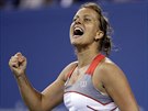 Barbora Záhlavová-Strýcová ve tetím kole na US Open