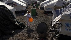 Uprchlický tábor v Irbílu, jeden a pl milionu Iráan muselo opustit své...