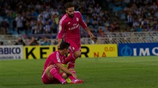Real Madrid se poprvé p�edstavil v r��ových dresech.