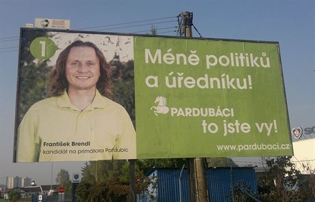 Billboard sdruení Pardubáci