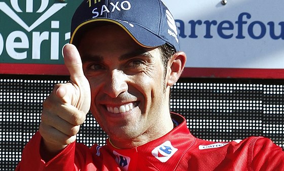 Alberto Contador, pi premiée Camperony závodník, nyní komentátor.