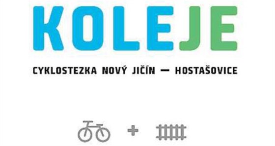Nové logo cyklostezky z Nového Jiína do Hostaovic vybízí k hravosti. Umouje...