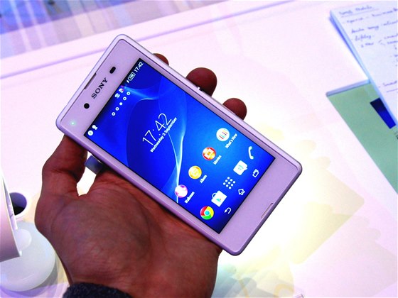 Sony Xperia E3 na veletrhu IFA 2014