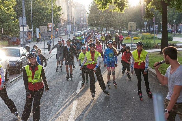 Ve�erní jízda LifeInLine letos v Ostrav�