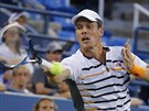 eský tenista Tomá Berdych hraje v osmifinále US Open.