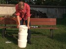 Krok 8: Hotový kompostér je vlastn recyklát, na jeho výrobu jste vyuili...
