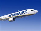 Dopravce Ryanair nakupuje nov letouny Boeing 737 MAX.